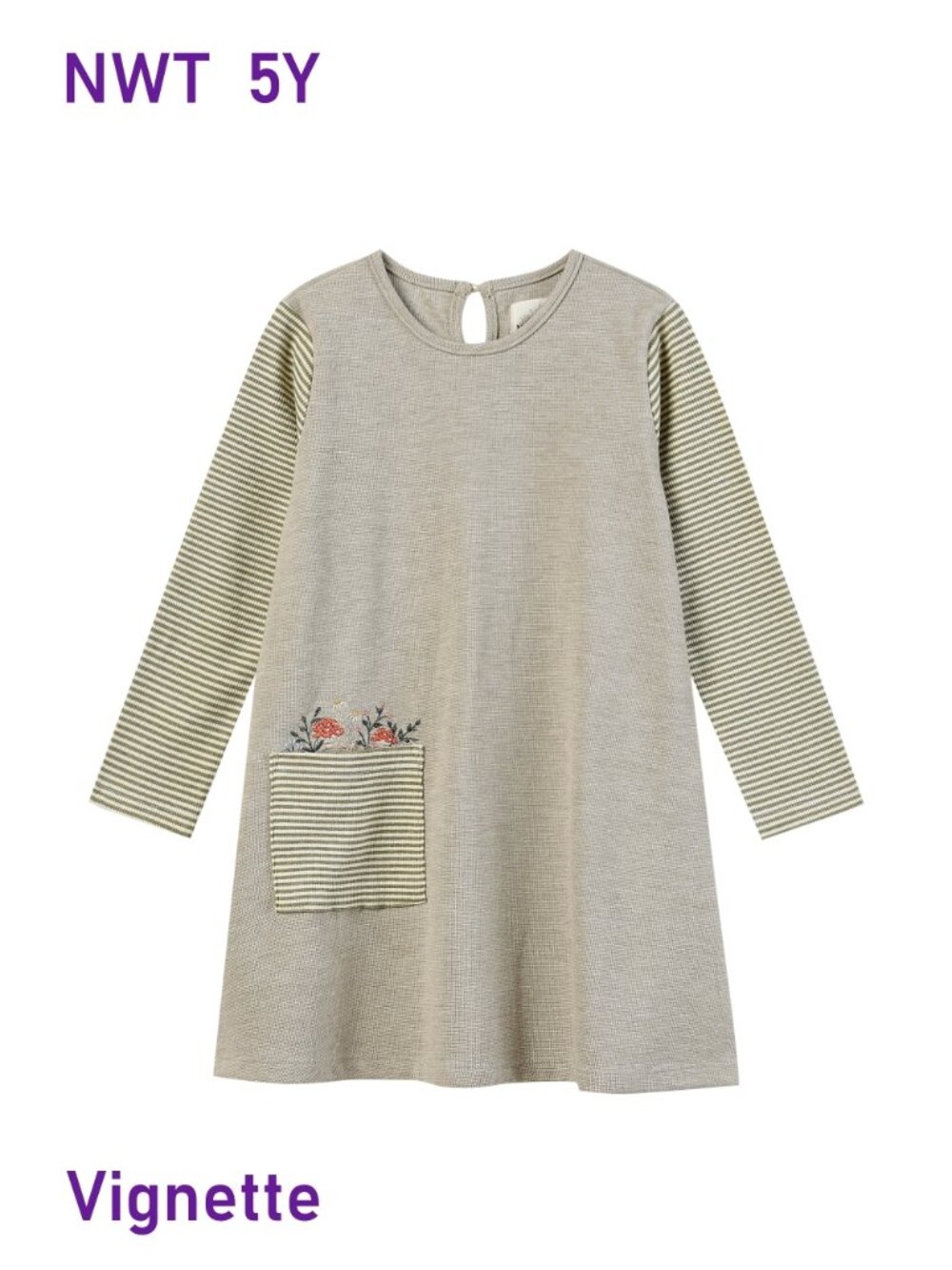 Vignette Jersey Dress SIZE 5Y
